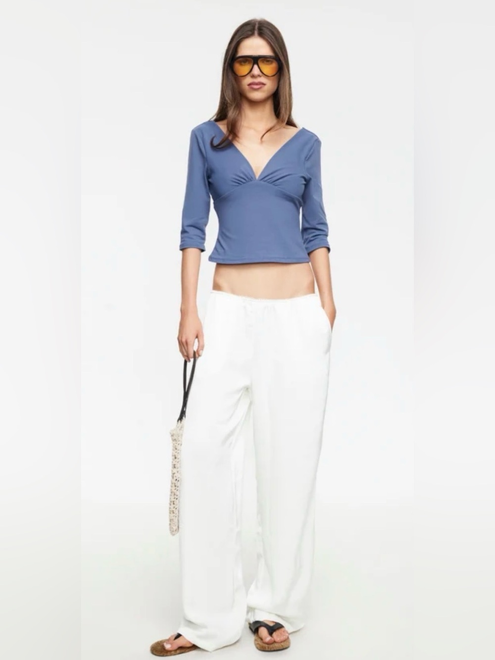 Lioness In Bloom Pant | porcelain A1